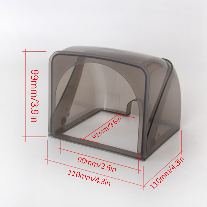 Outdoor Power Inlet Box - 86 Type Outdoor Socket Waterproof Cover