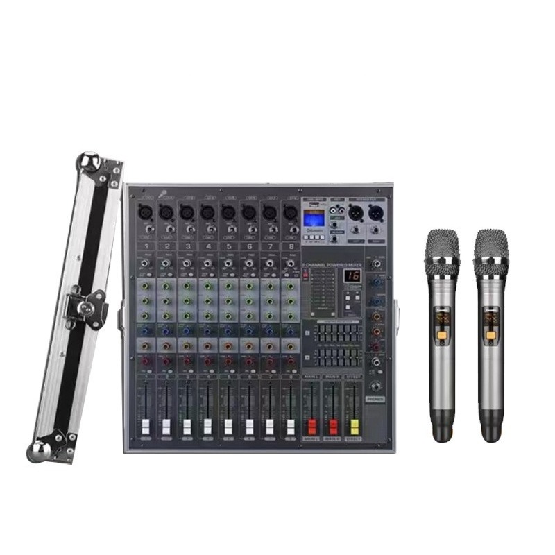 Outdoor Power And Equipment - HMX8 Powered Audio Mixer All‑in‑One Unit