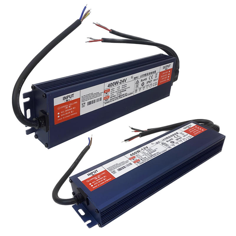 Outdoor Power Transformer - 400W Lighting Transformers 24V 16.5A Adapter