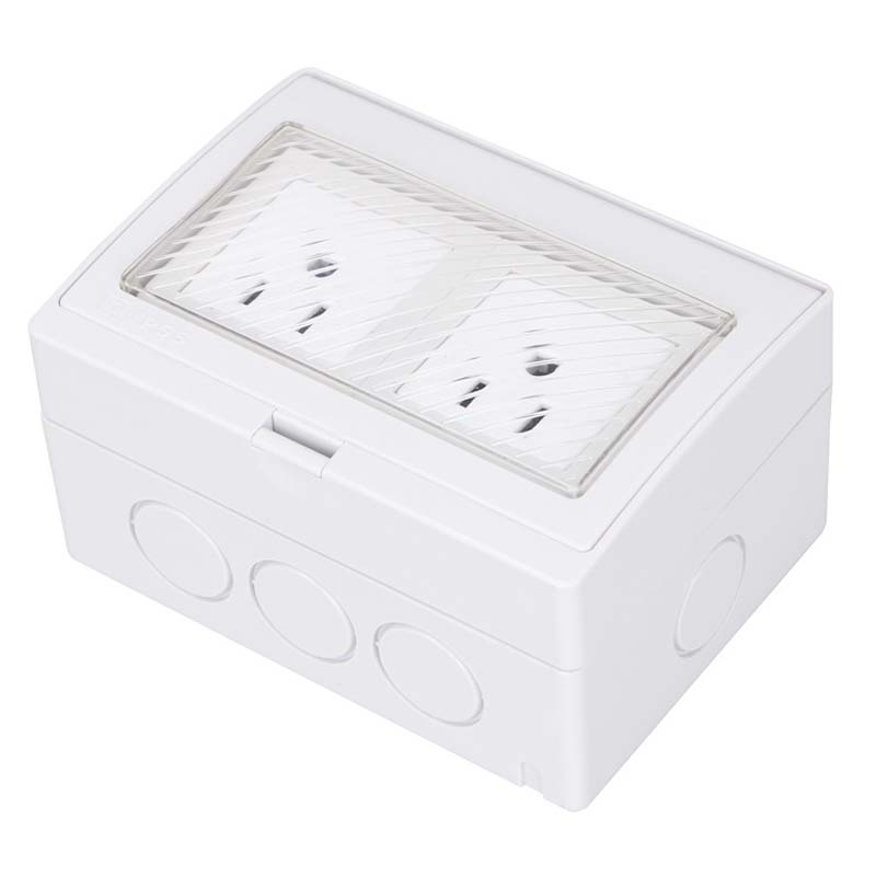 Outdoor Kitchen Power Outlet - Trắng Âu UK EU Mỹ Đa
