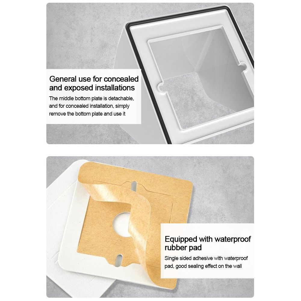 New Plastic Socket Waterproof  - đánh giá và giá Outdoor Power Socket Cover