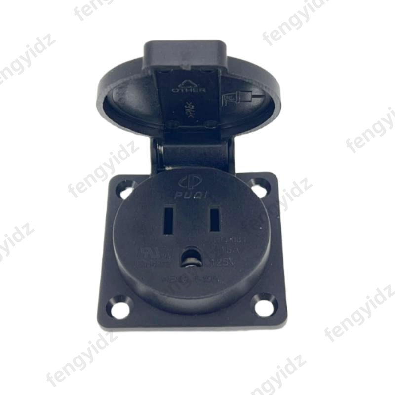 Black 125V 15A 20A IP44 CE Ame - đánh giá và giá Outdoor Power Receptacle