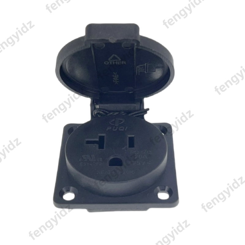Black 125V 15A 20A IP44 CE Ame - đánh giá và giá Outdoor Power Receptacle