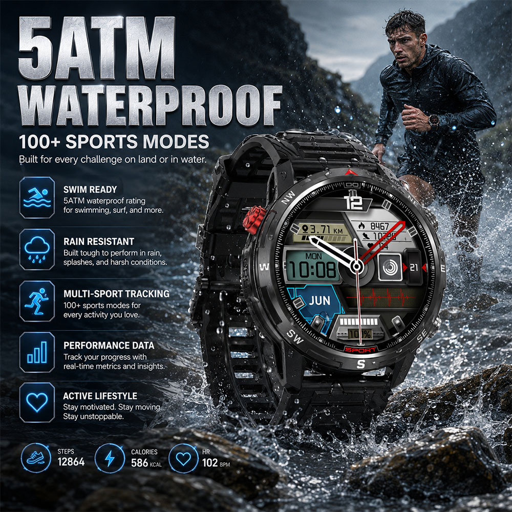 New Outdoor Smart Watch 1.43in - đánh giá và giá Outdoor Power Meter Box