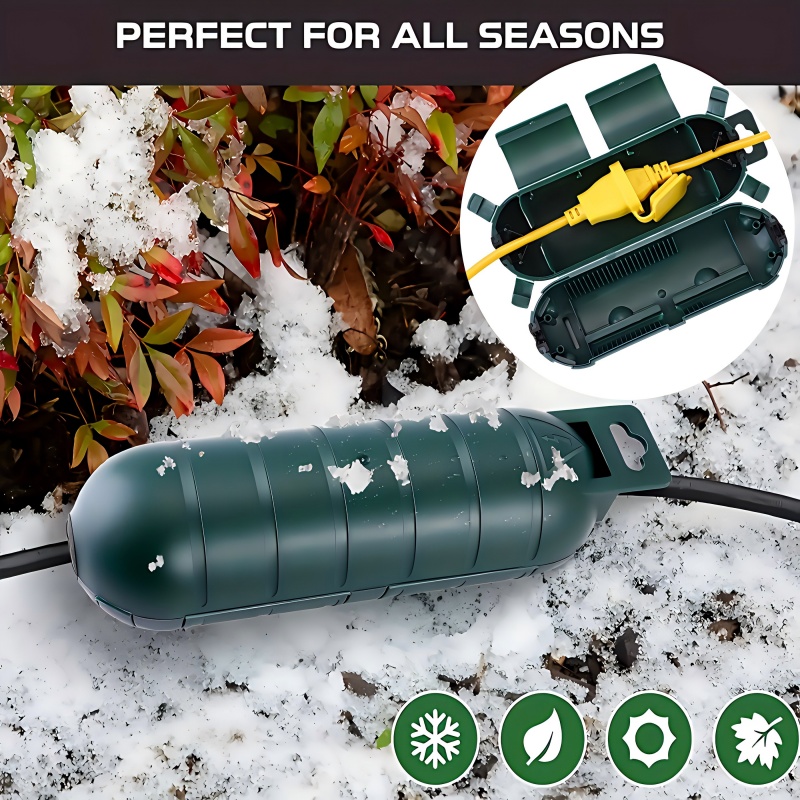1 Durable PVC Outdoor Extensio - đánh giá và giá Outdoor Power Socket Cover