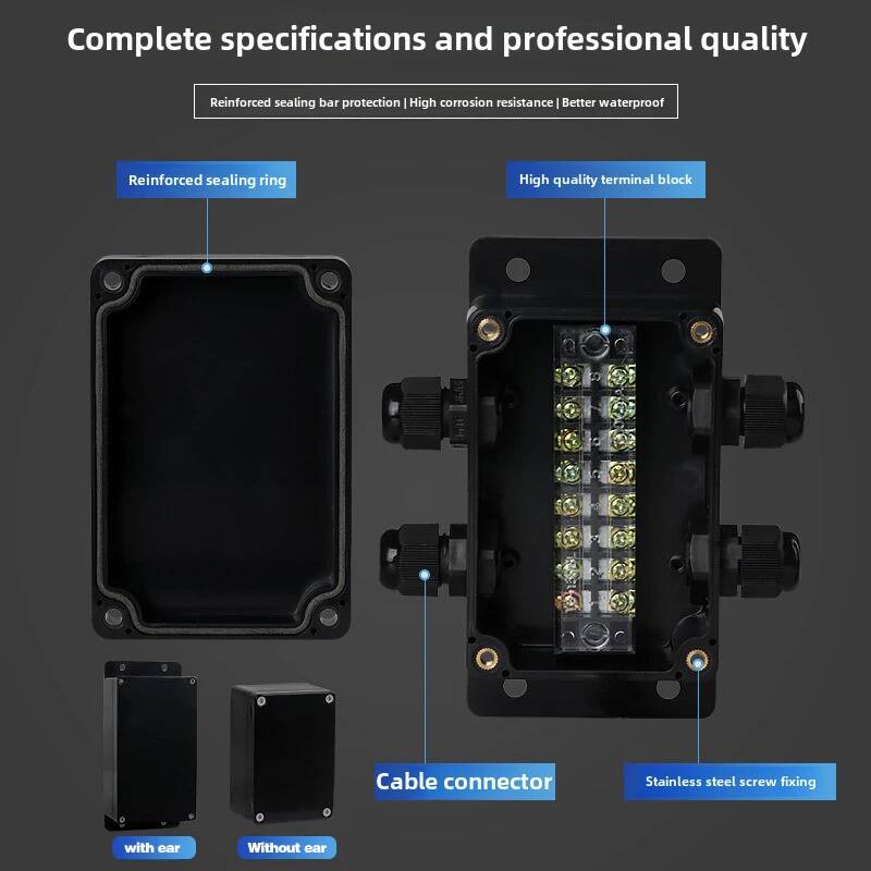 Waterproof Junction Box With T - đánh giá và giá Outdoor Power Cable Junction Box