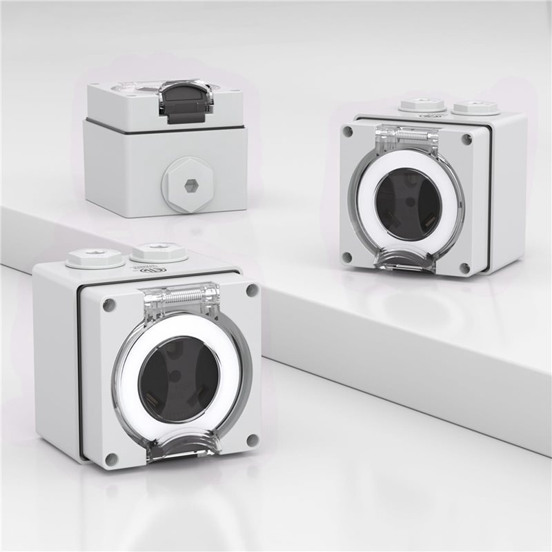 2X 30Amp Power Outlet Box,125V - đánh giá và giá Outdoor Power Receptacle