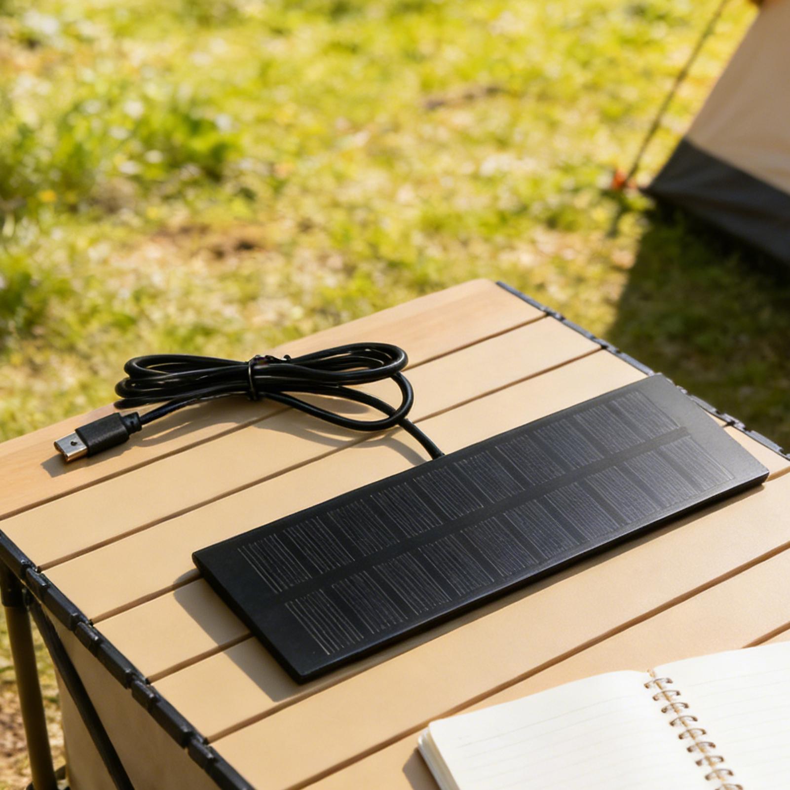 5V 3.7-5W Portable Solar Panel - đánh giá và giá Outdoor Power Board