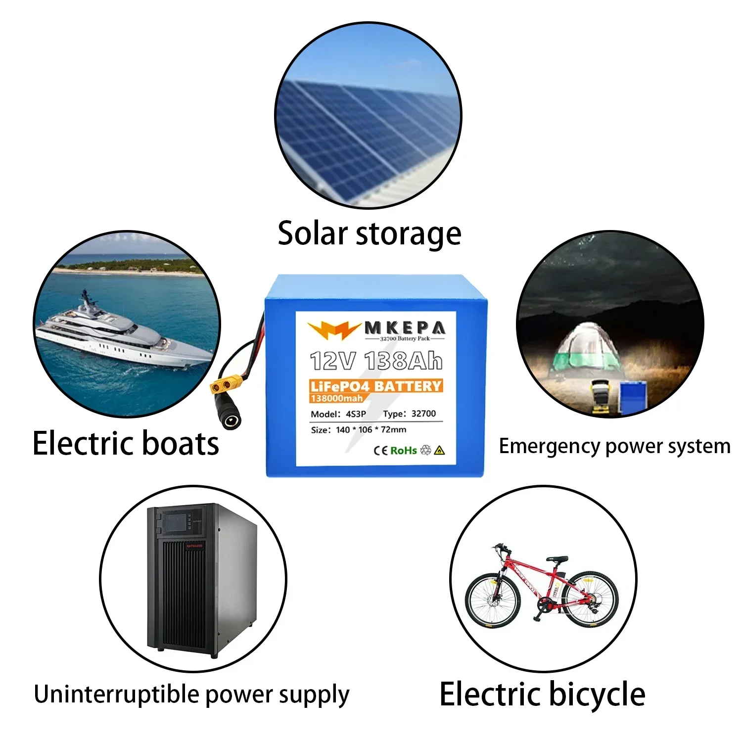 New 32700 12V 4S3P Lithium Bat - đánh giá và giá Outdoor Uninterruptible Power Supply