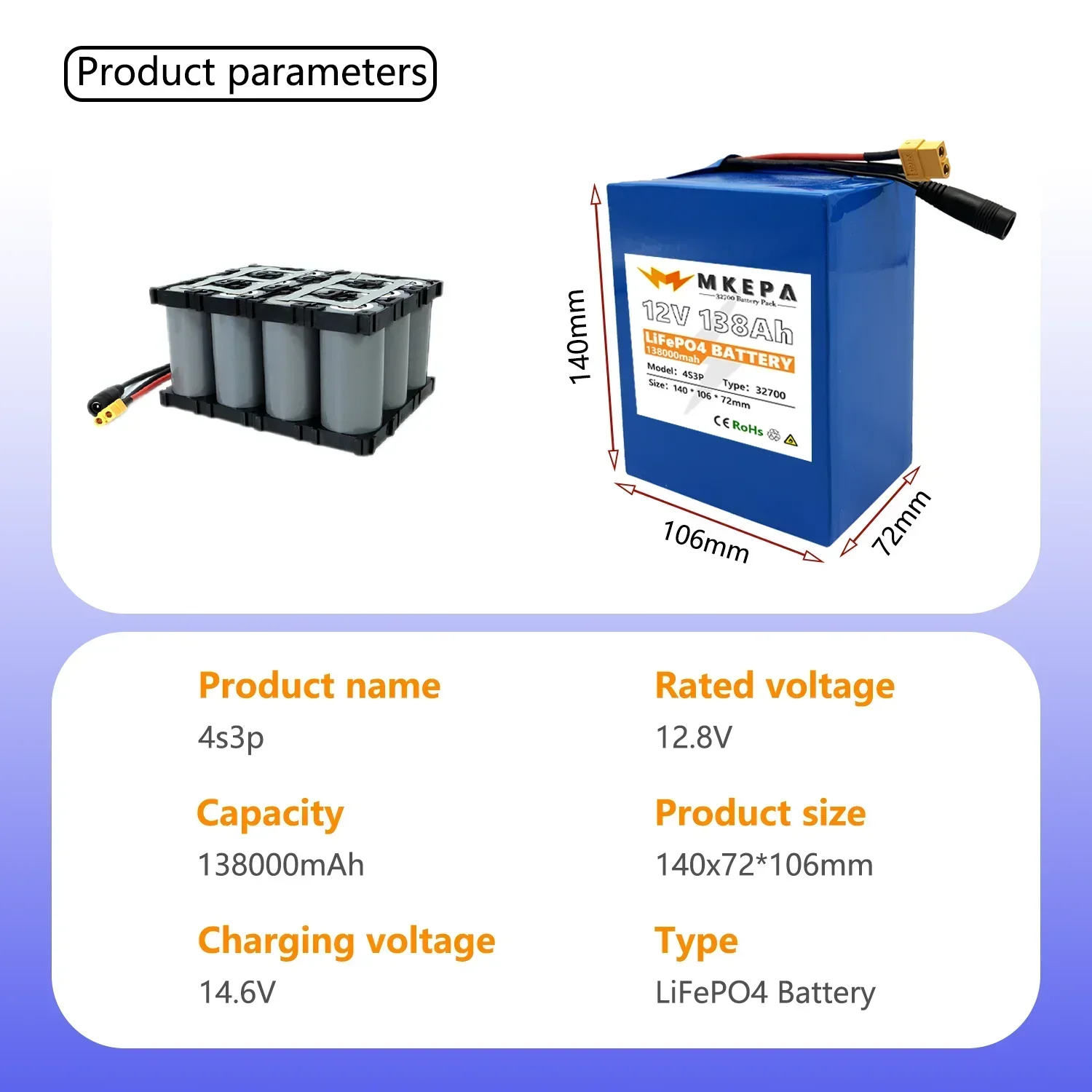 New 32700 12V 4S3P Lithium Bat - đánh giá và giá Outdoor Uninterruptible Power Supply