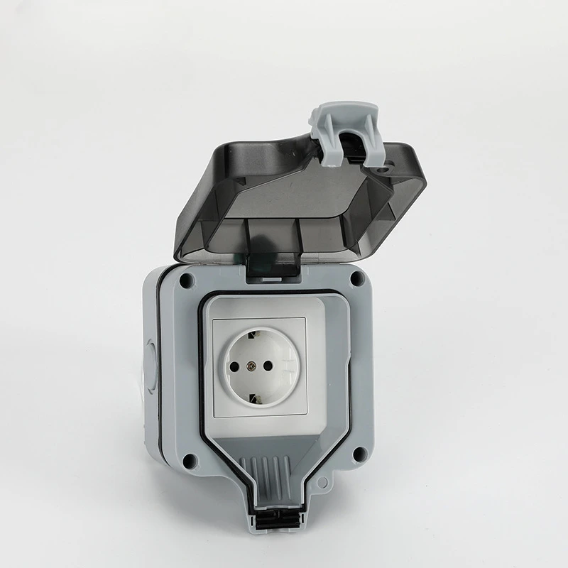 EU KR Outdoor Wall Waterproof  - đánh giá và giá Outdoor Power Inlet Box