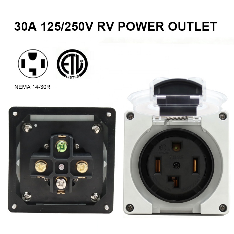 30Amp Power Outlet Box NEMA 14 - đánh giá và giá Outdoor Power Receptacle