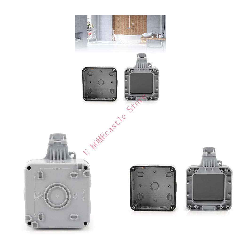Hộp ổ cắm chống nước 63HF Ổ cắ - đánh giá và giá Outdoor Power Socket Cover