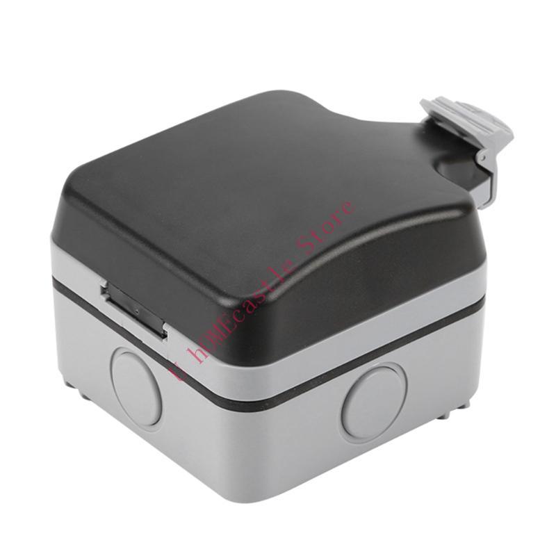 Hộp ổ cắm chống nước 63HF Ổ cắ - đánh giá và giá Outdoor Power Socket Cover