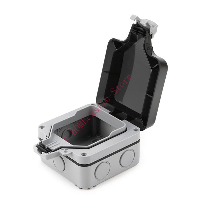 Hộp ổ cắm chống nước 63HF Ổ cắ - đánh giá và giá Outdoor Power Socket Cover