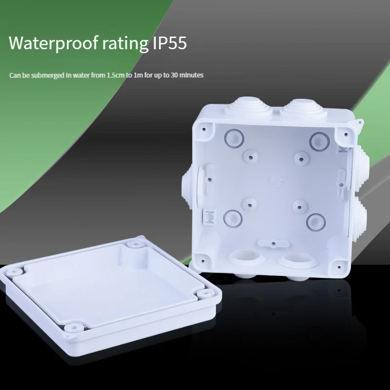 85 * 85 * 50 Outdoor Ip55 Plas - đánh giá và giá Outdoor Power Cable Junction Box
