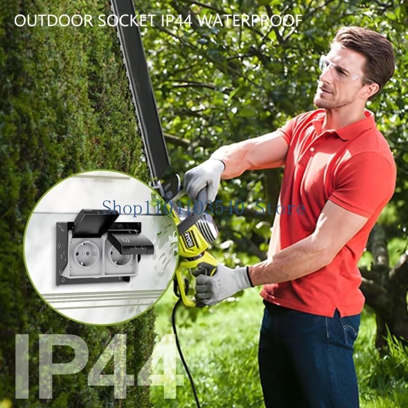 02dc Outlet Outlet Hộ gia đình - đánh giá và giá Outdoor Power Socket Cover
