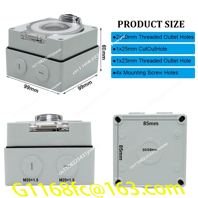 50 Amp Generator RV Power Inle - đánh giá và giá Outdoor Power Inlet Box
