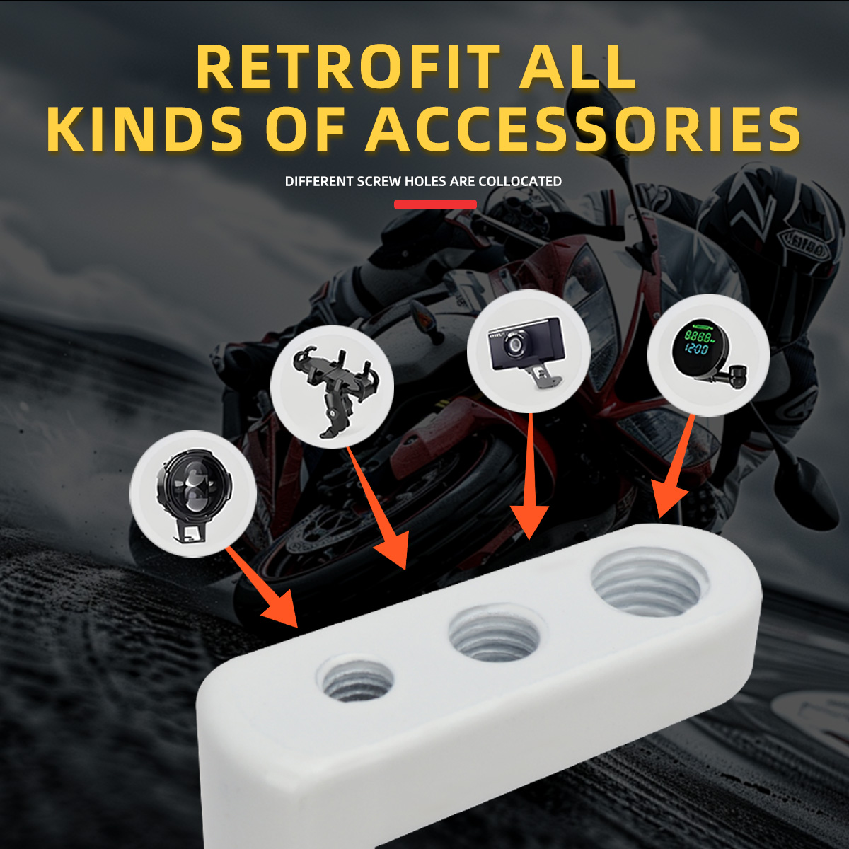 1/2Pcs Universal Car Motorcycl - đánh giá và giá Outdoor Power New Roads