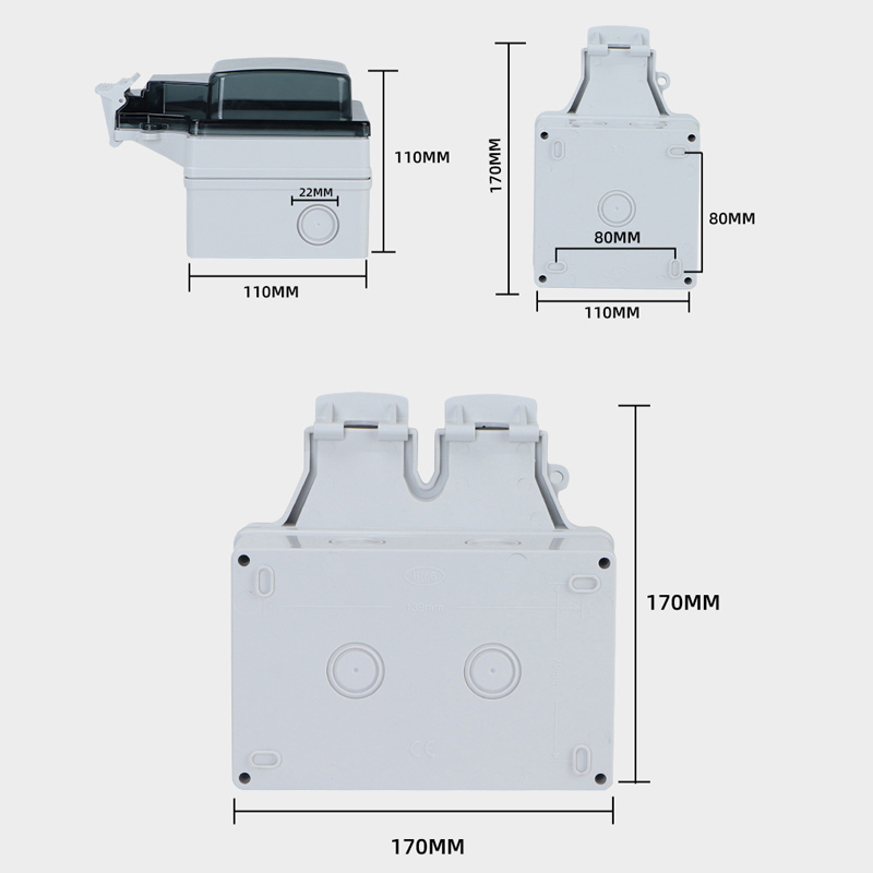 Avoir Tuya Wifi Waterproof Ele - đánh giá và giá Outdoor Power Inlet Box