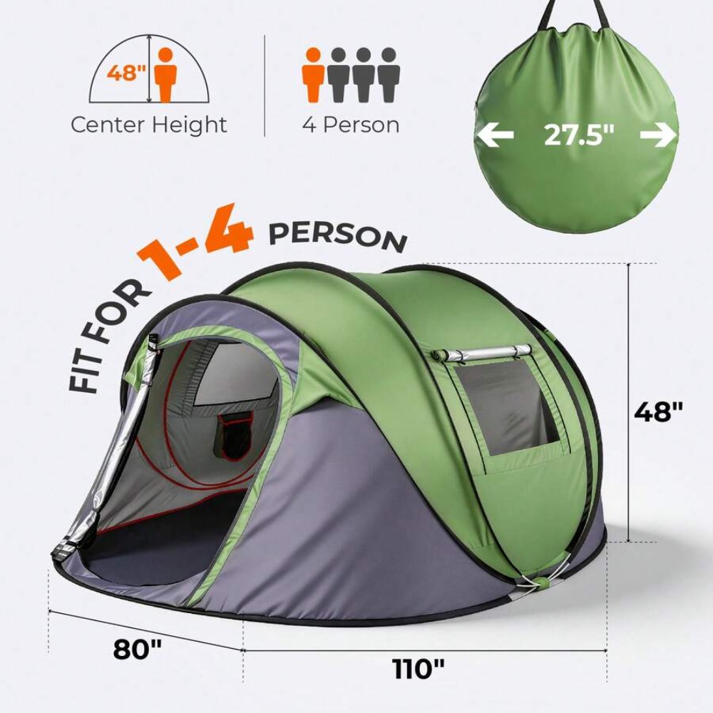 4 Person Pop Up Camping Tent I - đánh giá và giá Outdoor Power Socket Cover