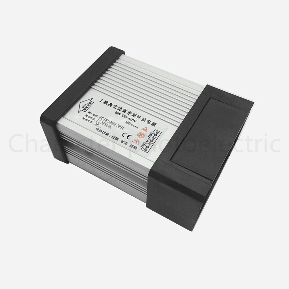 AC 187-265V Đèn Lái 60W 12V 5A - đánh giá và giá Outdoor Power Transformer