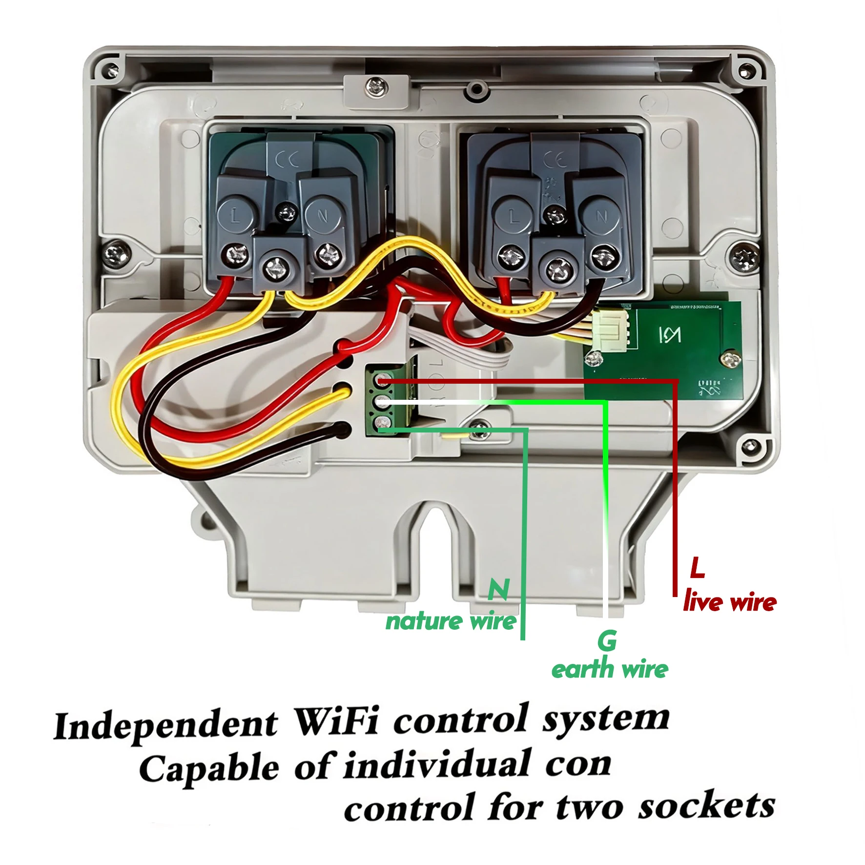 Tuya Waterproof Electrical Wal - đánh giá và giá Outdoor Power Inlet Box