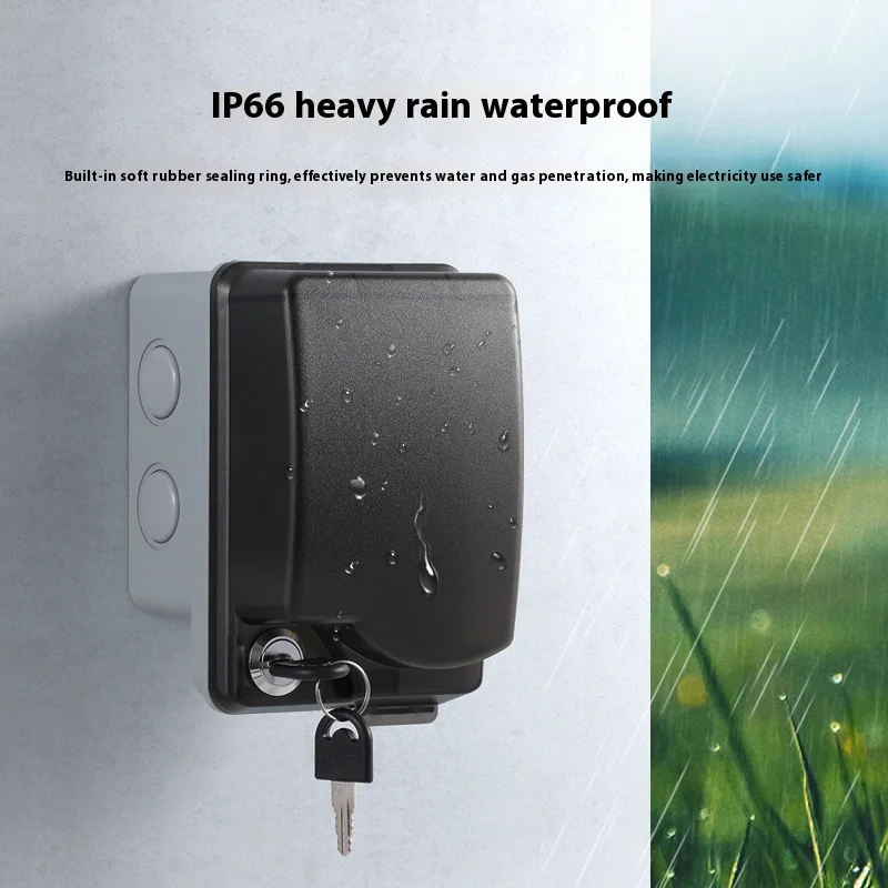 Outdoor Waterproof Socket Open - đánh giá và giá Outdoor Power Socket Cover