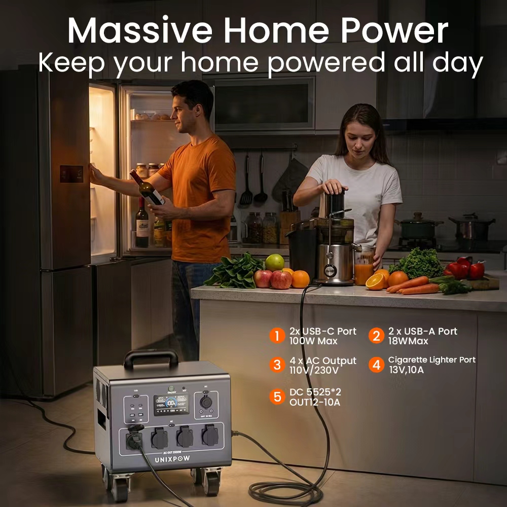 3000W Generator Portable Emerg - đánh giá và giá Outdoor Uninterruptible Power Supply