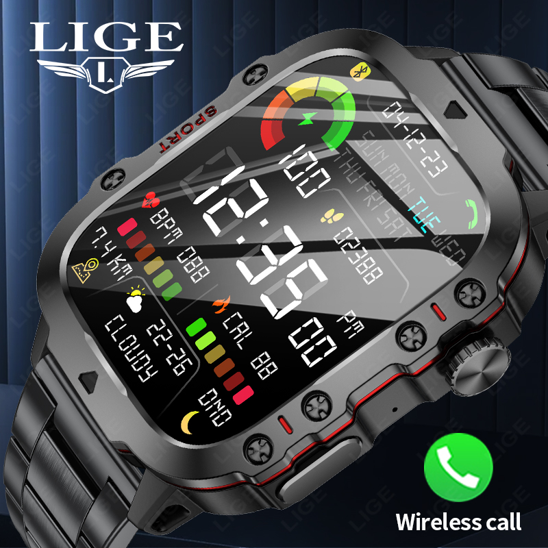 LIGE Outdoor Men's Sports Smar - đánh giá và giá Outdoor Power Meter Box