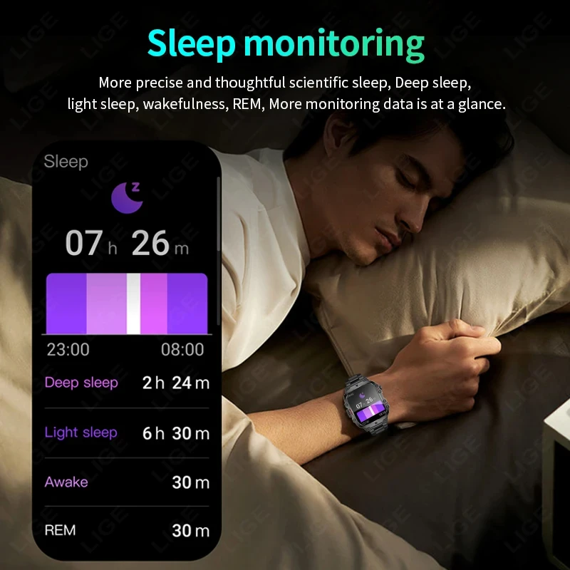 LIGE Outdoor Men's Sports Smar - đánh giá và giá Outdoor Power Meter Box