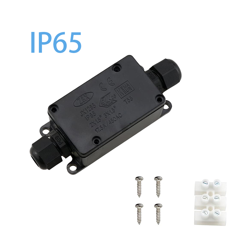 3pcs 2Way IP65 Waterproof Outd - đánh giá và giá Outdoor Power Cable Junction Box