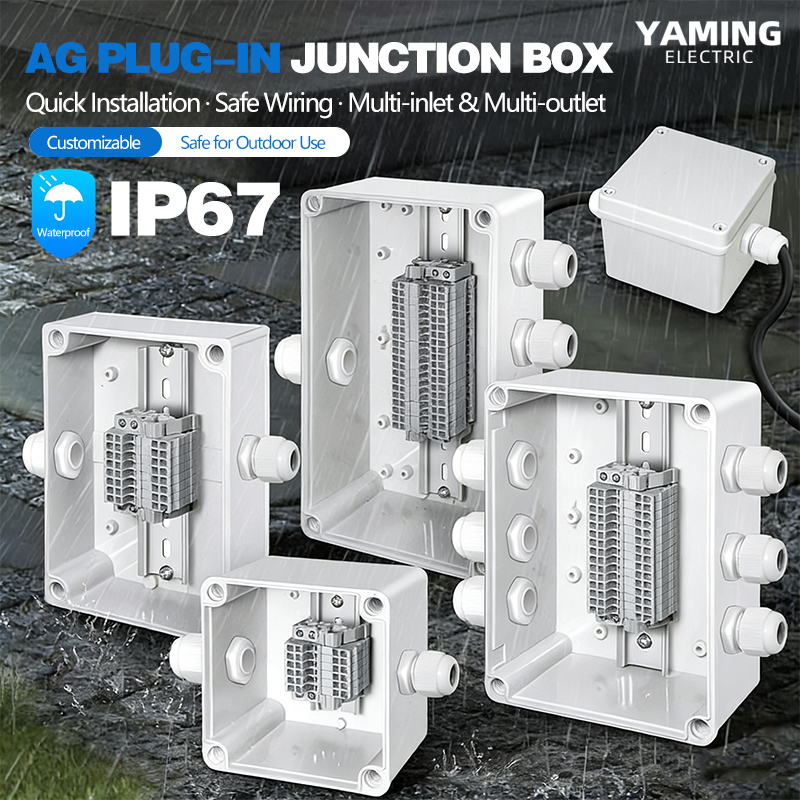 Waterproof Junction Box With P - đánh giá và giá Outdoor Power Inlet Box