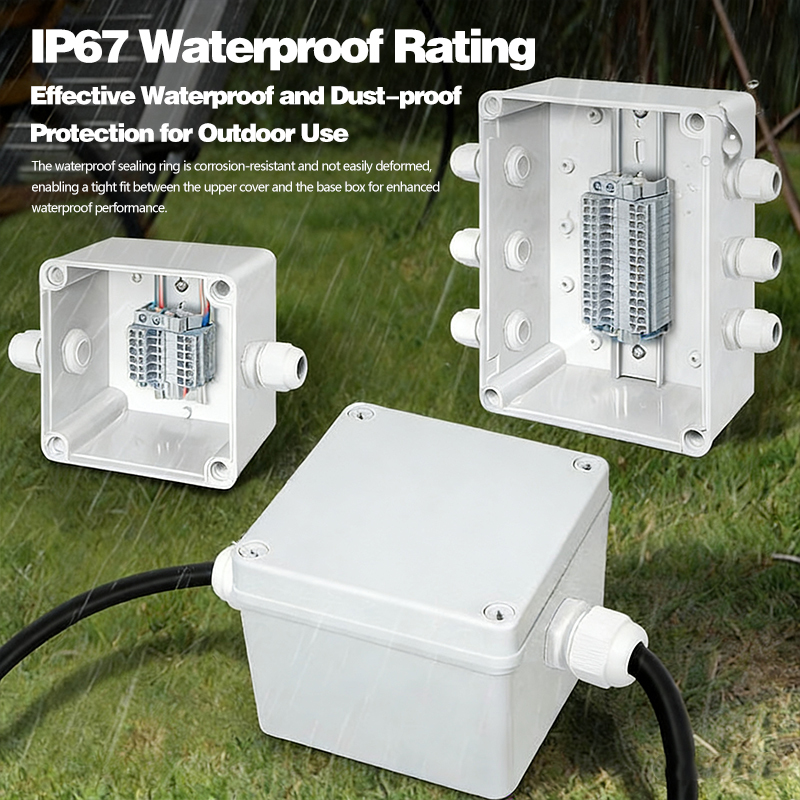 Waterproof Junction Box With P - đánh giá và giá Outdoor Power Inlet Box