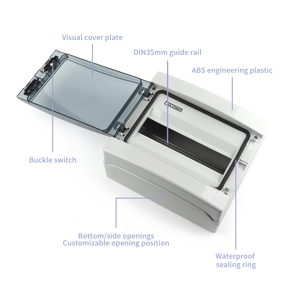DIYGO HA-4/8/12/18/24 WAY IP65 - đánh giá và giá Outdoor Power Distribution Box